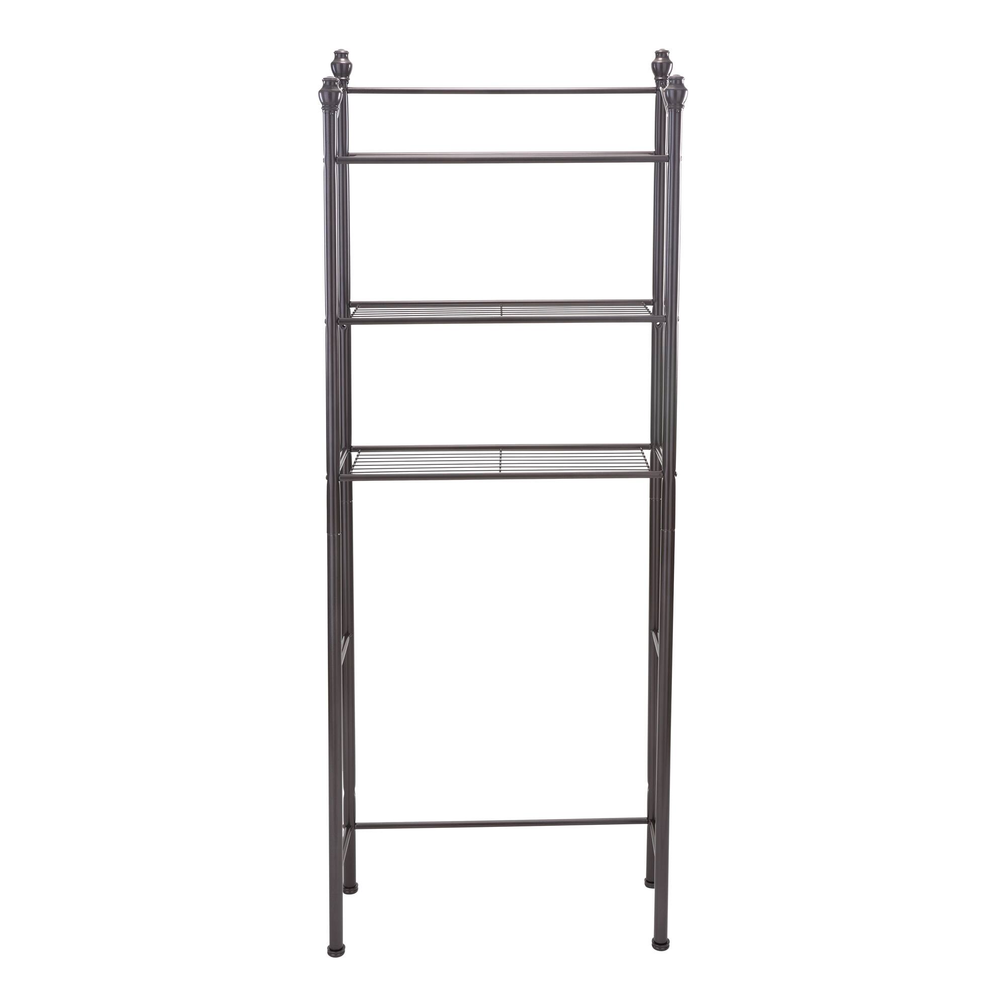 Organize It All Belgium Bronze 3-Tier Over the Toilet Space Saver